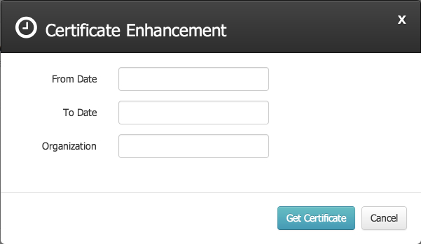 Printable Certificate Of Hour Code