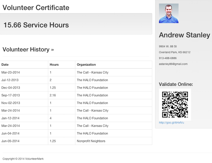 Printable Certificate Of Hour Code